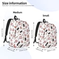 thumbnail image 3 of Yiaed Fashion Print Backpack, Premium Laptop Backpack, Travel Backpack for Women, Lightweight Backpacks, Comfortable Back Pack-Small, 3 of 7
