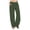 Army Green, variant on Qiopertar Women's Summer Wide Leg Casual Beach Pants High Waisted Drawstring Pants with Pockets Loose Fit Comfy Vacation Travel Relaxed Trousers, Coffee XL