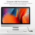 thumbnail image 2 of ruzhgo USB 3.0 Cable USB3.0 Extension Extender Male to Female USB Data Cable for PC Keyboard Printer Camera Mouse Game Controller No.3, 2 of 6