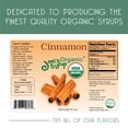 thumbnail image 2 of Joe’s Syrup Organic Flavored Syrup, Organic Cinnamon, 750 ml, 2 of 7