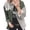 Green, variant on IROINNID Women's Short Shacket Jacket Stripes Long Sleeve Casual Stripe Patchwork Long Cardigan Tops Coat, Green