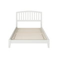 thumbnail image 6 of AFI Richmond Full Low Profile Wood Platform Bed, White, 6 of 7