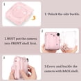 thumbnail image 4 of Funda protectora transparente para cámara Fujifilm Instax Mini 12, 4 of 9