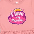 thumbnail image 4 of Inktastic I Love My Mommy Girls Girls Toddler Dress, 4 of 5