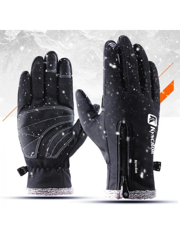 Men Women Winter Warm Gloves Windproof Waterproof Thermal Touch Screen Mitten 