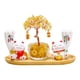 thumbnail image 1 of Figura de gato de la suerte, árbol del dinero, adorno de escritorio, decoración Feng Shui, Maneki Neko A, 1 of 9