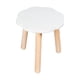 thumbnail image 1 of Banco Blanco en forma de Nube De Madera Para Niños Duduk Banco Blanco Nube, 1 of 2