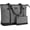 Grey, variant on Laptop Tote Bag for Women, Water Resistant 15.6 Inch Handbag Purse Teacher Bag With Portable Small Pouch