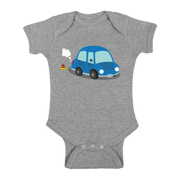Baby Boy Shirts - NB 6M 12M 18M 24M - Car Bodysuit