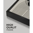 thumbnail image 2 of Drsoum Black Boho Wall Art Bohemian Abstract Decor Prints Ready To Hang for Bedroom 11x14in3pcs Black Framed, 2 of 5
