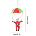 thumbnail image 3 of Lisbinx Santa Claus In Parachute Christmas Tree Hanging Ornament Decoration Holiday Gift Finder, 3 of 4
