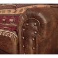 thumbnail image 4 of American Furniture Classics Microfiber Sierra Lodge Loveseat in Brown, 4 of 13