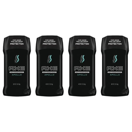 AXE Antiperspirant Deodorant Stick for Men Apollo 2.7 oz, 4 count 2.7 Ounce Pack of 4