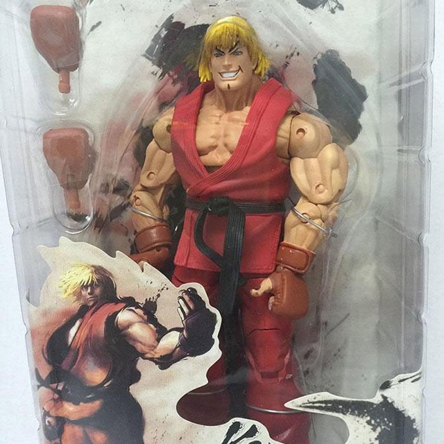 NECA Street Fighter Street Fighter Lonken Gurley Akuma Chun-Li figura de muñeca móvil de 7 pulgadas
