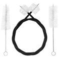 thumbnail image 1 of 3pcs Trumpet Cleaning Care Kit Small Cleaning Set Including Rope Brush Mouthpiece Brush Valve Brush, 1 of 3