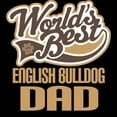 thumbnail image 3 of CafePress - English Bulldog Dad - Men's Dark Pajamas, 3 of 4
