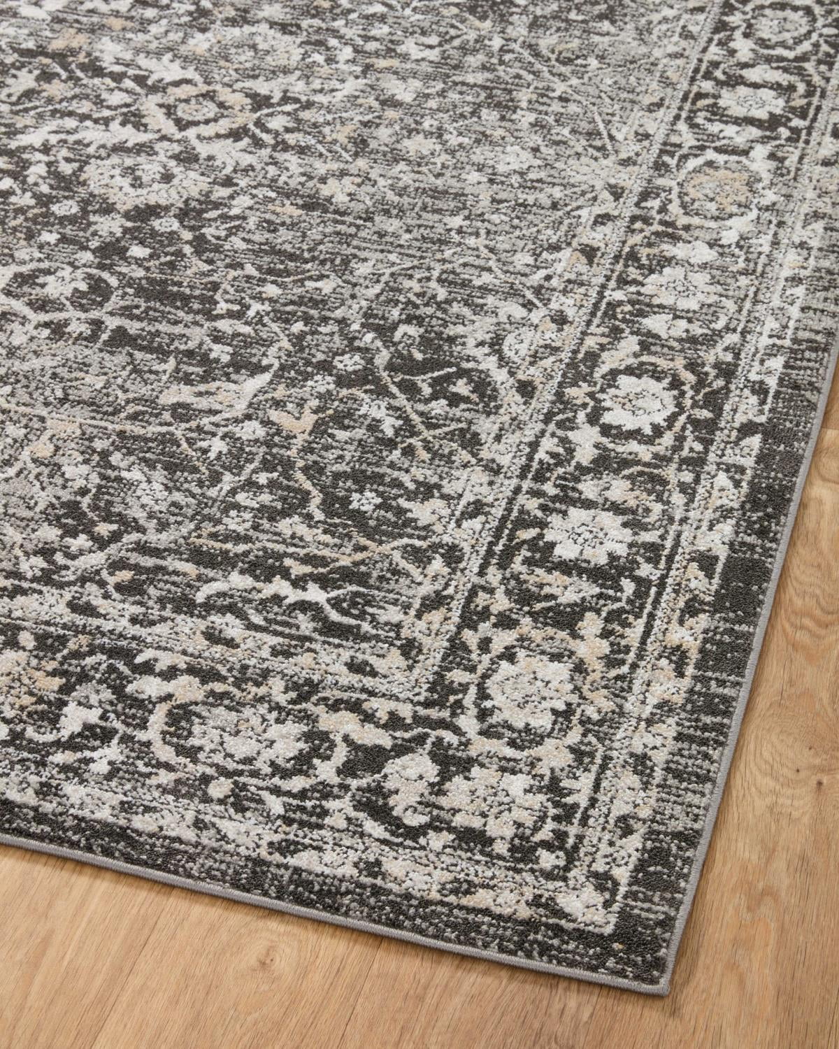 Loloi Odette Charcoal / Silver 2'-7" x 8'-0" Runner Rug