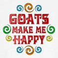 thumbnail image 3 of CafePress - Goat Happiness Ringer T - 100% Cotton Ringed T-Shirt, 3 of 4