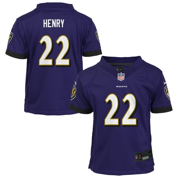 Infant Nike Derrick Henry Purple Baltimore Ravens Team Player Game Jersey