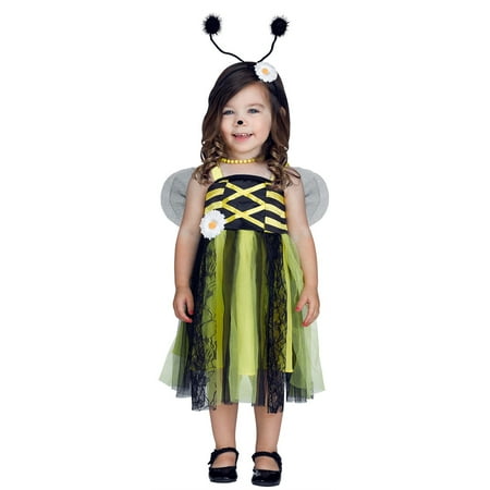 Bee My Baby Girls Toddler Bubble Bee Princess Halloween Costume