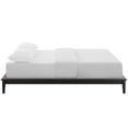 thumbnail image 4 of Modway Lodge King Wood Platform Bed Frame in Walnut, 4 of 6