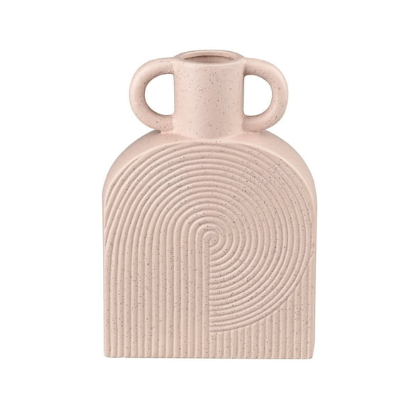 Elk Home Agna Retro Vase in Pink Finish