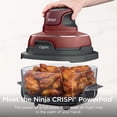 thumbnail image 3 of Ninja Crispi Glass Air Fryer 4-Qt, 3-in-1, Air Fry Recrisp, Portable, Dishwasher Safe, FN090RD Red, 3 of 10