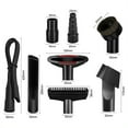 thumbnail image 2 of 8 Pack Upholstery Nozzle Vacuum Cleaner Gaps Nozzle Vacuum Cleaner Accessories Kit Suitable for Various Cleaning Needs, 2 of 7