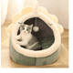 thumbnail image 2 of Casa Y Cama Gato Plegable Con Cojín Suave Para Mascota Xtellar verde, 2 of 4