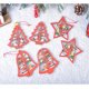 thumbnail image 3 of Adorno colgante de madera 3D 2D para Navidad, estrella para árbol de Navidad, colgantes para Navidad, regalos de Año Nuevo, decoración para fiestas y el hogar, 3 of 6