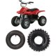 thumbnail image 5 of 4.10/3.50-4 TUBO DE NEUMÁTICOS, 4 Cappias anti Pinturos tubo de interno de neumática conjunto de tubo de 30 psi para un un desgaste de 2 tiempos de 2 tiempos atv quad cike para borde, 5 of 7