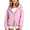 Pink, variant on Generic Girls Boys Full Zip Cute Comfy Jacket with Pockets,Unisex Child Fleece Cardigan,Long Sleeve Casual Shirts,Girls Zip Up Hoodie