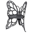 thumbnail image 1 of Flower House Chaise Papillon en Métal Intérieur Extérieur pour Patio et Jardin, Noir, 1 of 6