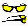 thumbnail image 2 of Bikershades Motorcycle Safety Sunglass Foam Padded Men for Women Smoke, Clear, Yellow and Blue Light Blocking Lens, 2 of 5