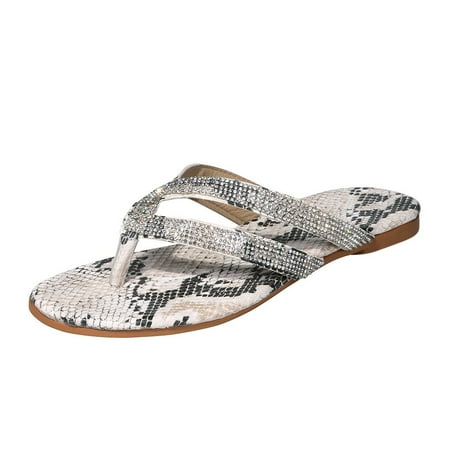 

Pgeraug womens slippers Casual Flops Slippers Sandals Flip Women s Beach Sliders Ladies Shoes Women s Slipper mens slippers Beige 36