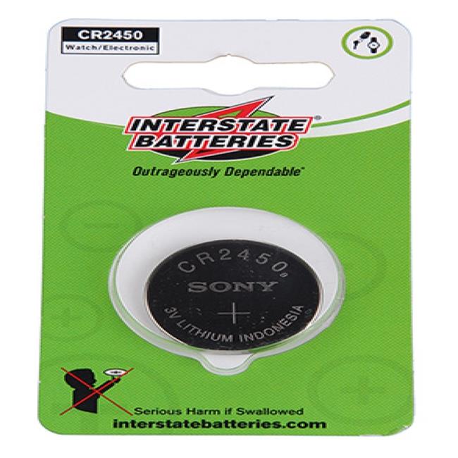 Interstate Batteries LIT0146 3V Lithium CR2450 Carded - Walmart.com