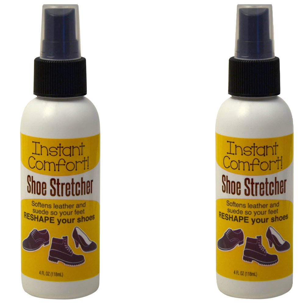 instant comfort liquid shoe stretcher spray. shoe stretch spray for
