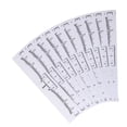 thumbnail image 1 of Adjustable Eyebrow Ruler Eyebrow Shaping Tool Sticker Makeup Tattoo Shaper Stencil Measure Tool, 1 of 9