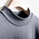 thumbnail image 2 of Gibobby Blusa Manga Larga Mujer Sudadera de terciopelo de manga larga con cuello y cuello redondo para mujer（Gris, XXL), 2 of 5