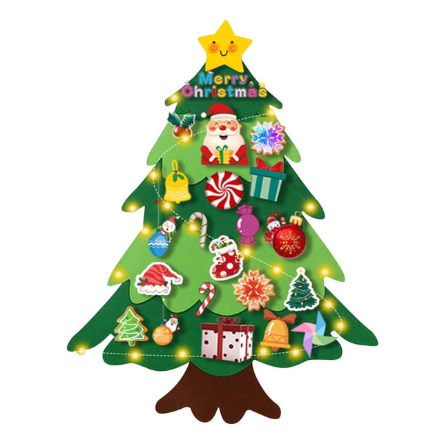 Christmas Tree For Toddlers Montessori Christmas Tree With Lights For Toddlers
