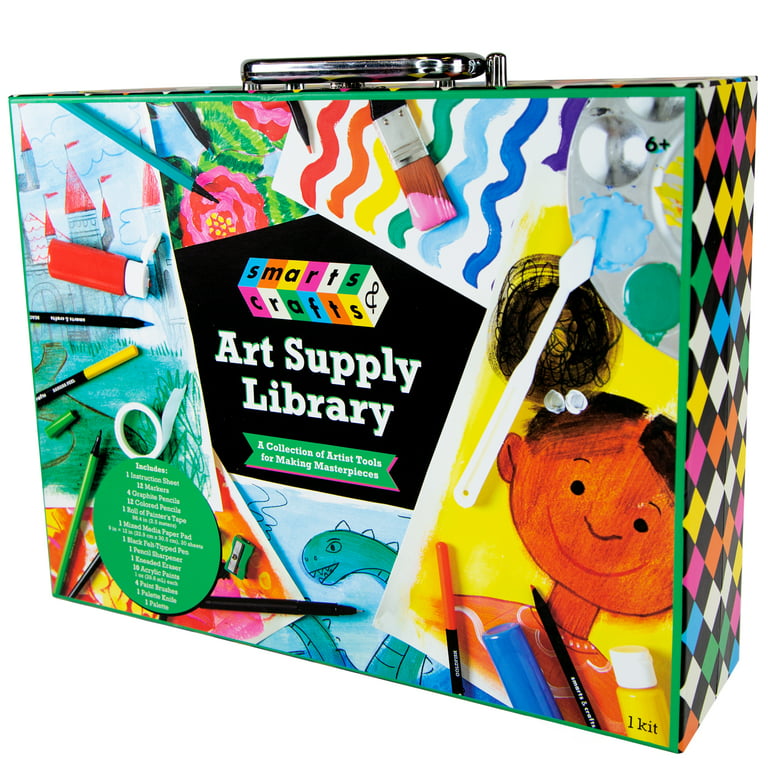 Arts and Crafts for Kids - *New 3000+ Piece Deluxe Craft Chest - Giant  Craft Box for Kids Art Supplies - Craft Kits for Kids Ages 4-12