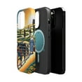 thumbnail image 2 of DistinctInk MagSafe Tough Case for Apple iPhone 13 Pro Max (6.7" Screen) - Guiding Children's Path from Start to Old Age - Tempered Glass Back, 2 of 6