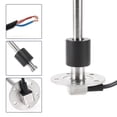 thumbnail image 4 of Unique Bargains 1 Set Fuel Sending Unit and Gauge Kit 12.99" Length Boat Fuel Sending Unit Marine Fuel Sender Unit Silver Tone Black White Metal 240-33 Ohm, 4 of 6