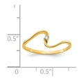 thumbnail image 2 of Solid 14k Yellow Gold Diamond Ring Band Size 8.5 (.012 cttw.), 2 of 3