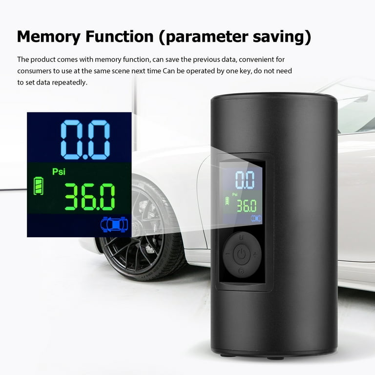Car Tire Tyre Inflator Portable Metal Vehicle Auto Electric Pump Air  Compressor Double Cylinder Digital Air Compressor - China Car Inflator, Car  Tire Inflator