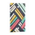 thumbnail image 2 of Yayeee Blank Wall Plate Cover 1-Gang 4.5"x2.7" Home Unused Decorative Outlet, Red Geometric, 2 of 7