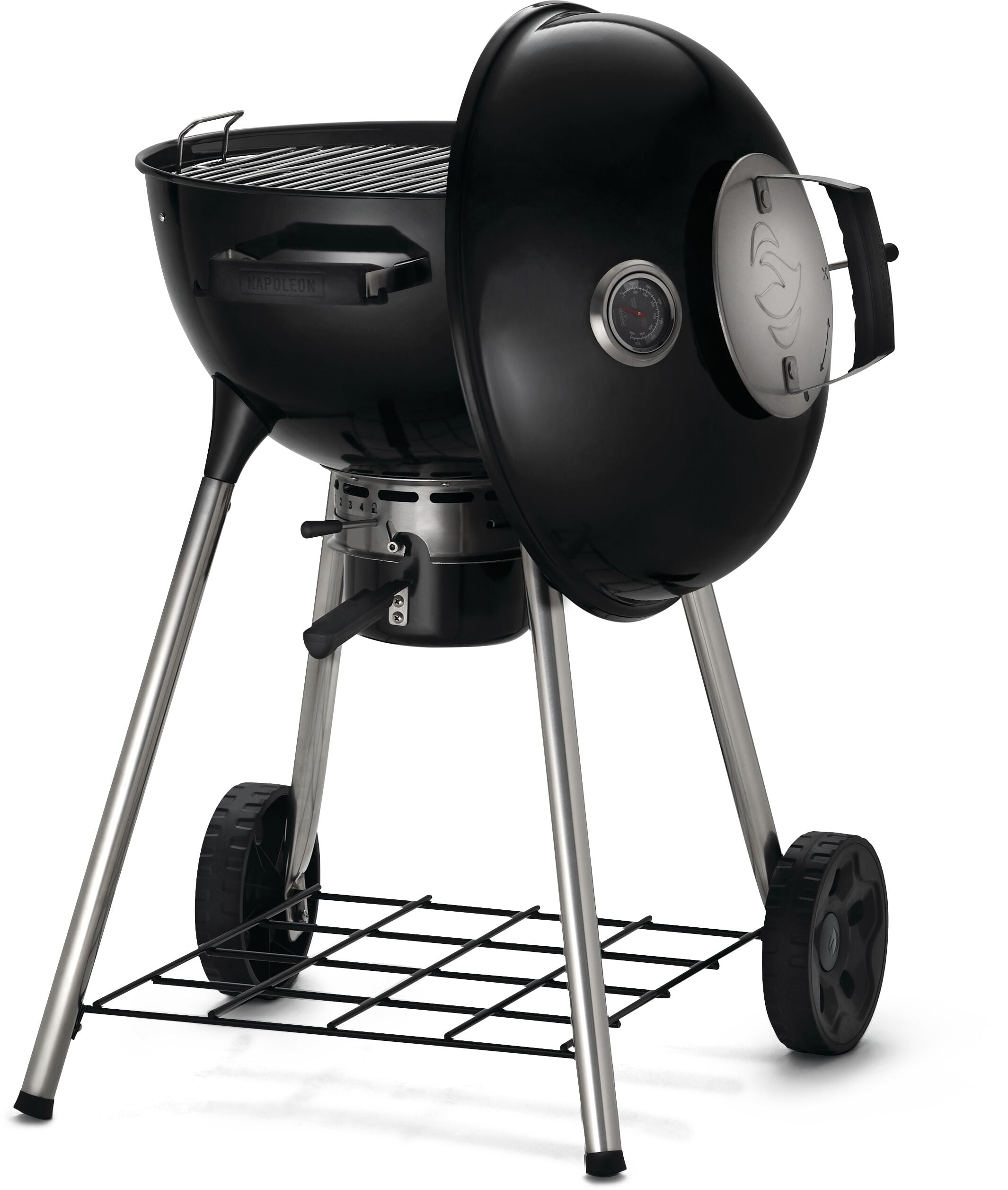 NAPOLEON 18 in. Kettle Charcoal Grill in Black