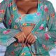 thumbnail image 5 of Trajes de Baño de Bikini de Mujer con Correas Impresas V Sexy Split Set de Tres Piezas, Diseño de Corte Alto para la Piscina de Playa Y las Vacaciones de Verano, 5 of 9