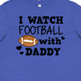 thumbnail image 4 of Inktastic I Watch Football with My Daddy Youth T-Shirt, 4 of 5