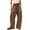 Coffee 22#009, variant on Dweltoz Baggy Barrel Pants for Women Drawstring Elastic Waisted Wide Leg Sweatpants 2025 Trendy Casual Cotton Baggy Palazzo Pants with Pockets,Navy S